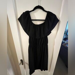 Aritzia Wilfred off the shoulder dress